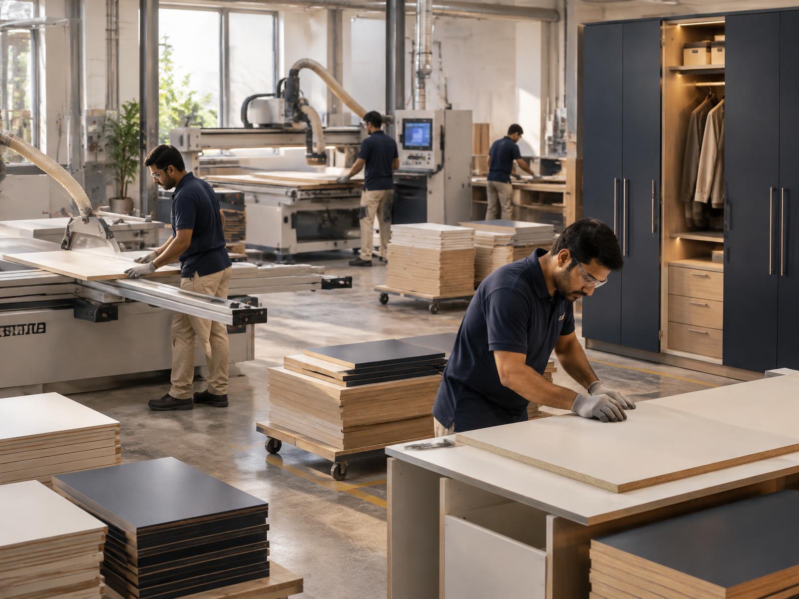 JSR craftsmen manufacturing custom furniture